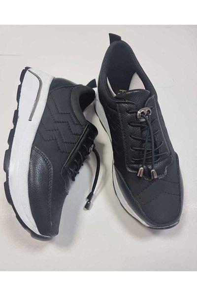 caraxes Women's Elastic Lace-Up Orthopedic Sole Sports Sneaker