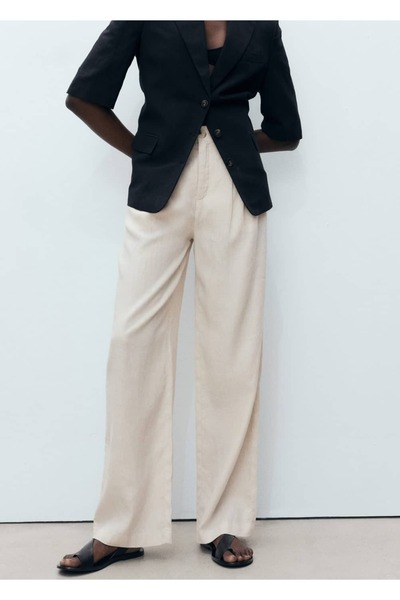 MANGO Woman Pantolon --