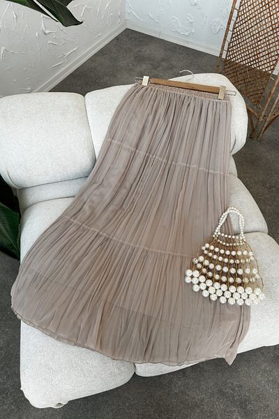 Poliyance Lara Beige Skirt