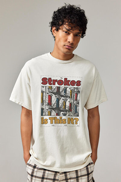 Tee&more. للجنسين الحجم الكبير السكتات الدماغية هل هذا؟ تي شيرت مطبوع بريميوم