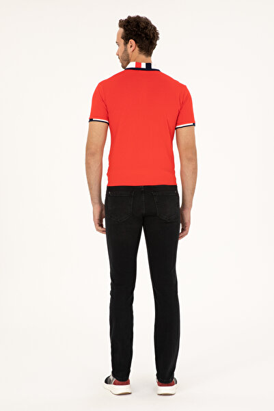 U.S. Polo Assn. U.S. POLO ERKEK SLİM FİT DENİM SPOR PANTOLON 2099407 ARGOLİS 027 BLACK