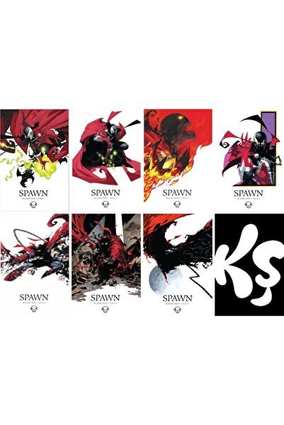 Arka Bahçe Yayıncılık Spawn Klasik Seri 1-2-3-4-5-6-7 set (7 kitap)