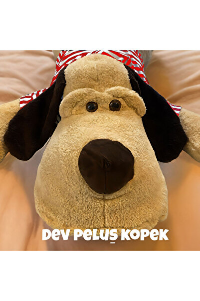 xprops 150 Cm Dev Peluş Yumuşak Büyük Köpek Oyuncak Uyku Sarılma Arkadaşı Doğum Anneler Günü Hediyesi