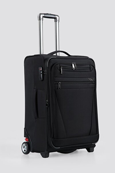 Necati Çanta 2 Tekerlekli  Kumaş 3’lü Valiz Seti – Hafif, Dayanıklı, Şifreli ve 360° Dönebilen Tekerlekler