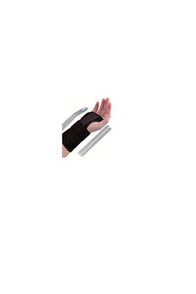 Fix Wrist Brace with Adjustable Breathable Design and Reinforced Aluminum Splints, 17.5 cm Length,RIGHT