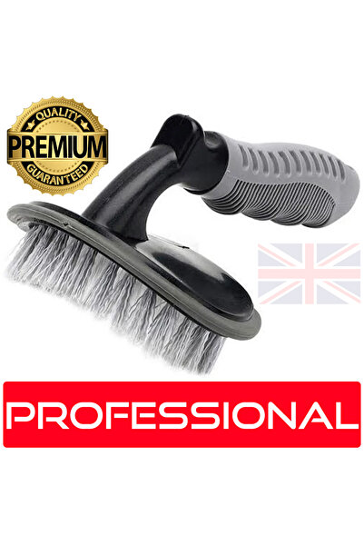 GARDENAUTO Wheel Rim Tire Cleaning Brush with Silicone Handle