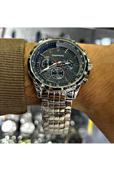 Choppers Men's Wristwatch Waterproof with Seller Warranty and Bracelet Gift