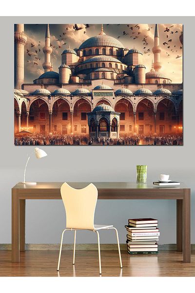 Tablomega Pânză decorativă Cami Landscape - Lemn MDF