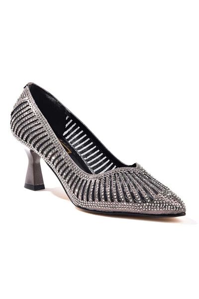 MISS JENA Zircon Stone 5151 Model Women's Evening Dress Shoes