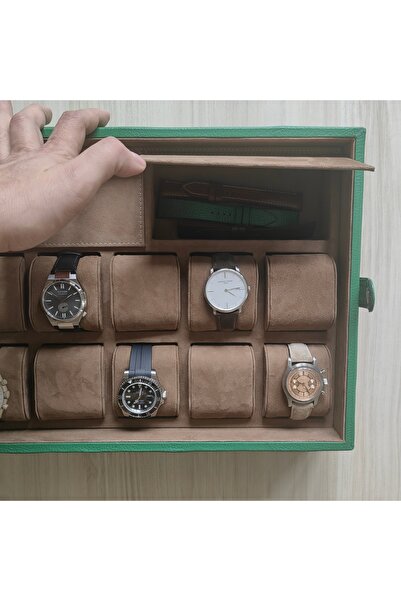 Onywatch Real Leather Watch Box Multiple Watch Box 10Pcs /15Pcs Watch Box