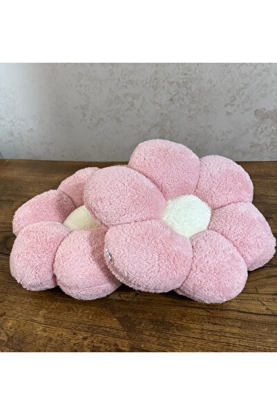 happyteks boutique Μαξιλάρι Daisy Pink 2 Τεμάχια