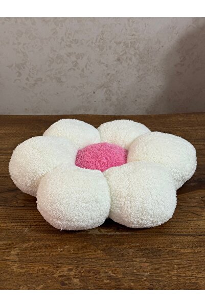 happyteks boutique Daisy Jastuk Pliš roza Jastuk