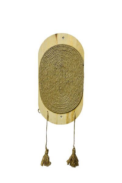 HADEMY Wooden Cat Scratching Board - Wall Type Cat Scratching