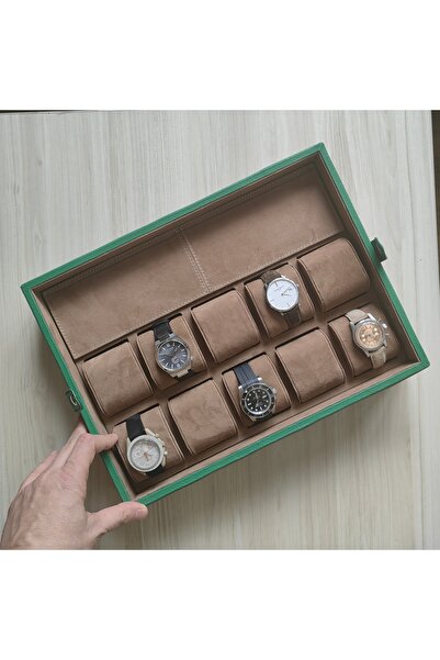 Onywatch Real Leather Watch Box Multiple Watch Box 10Pcs /15Pcs Watch Box