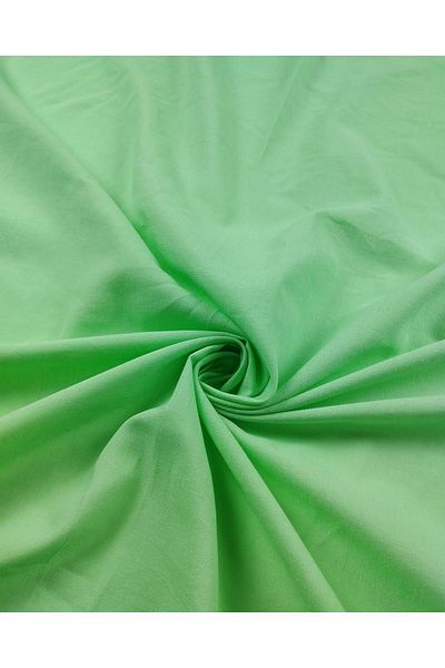 Kumaş Parça Πράσινη μέντα λεπτή ύφανση (Πλάτος 150 cm x Μήκος 185 cm)