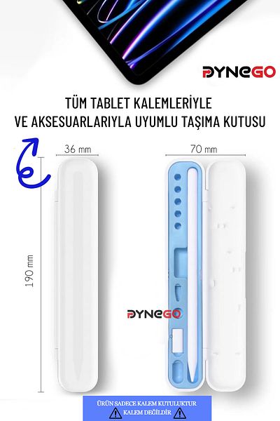 Dynego USB C Huawei Honor Tablet Compatible Pen Pencil Carrying Box