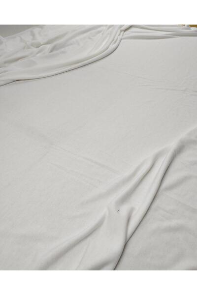 Kumaş Parça Білий тонкий плетиво (Ширина 150 см x Довжина 85 см)