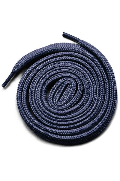 hapshoe Blue Gray 1 cm Thickness 1 Pair Flat Sports Shoe Laces