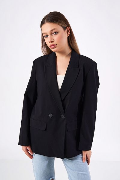 Bukamiss Black Women's Blazer Jacket