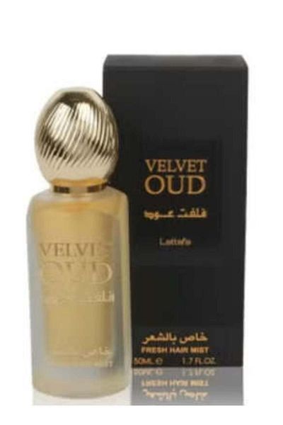 lattafa Velvet Oud Fresh Hair Perfume for Women - 50 ml