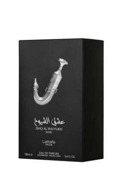 lattafa Ishq Al Shuyoukh Silver Perfume by Lattafa, 100 ml