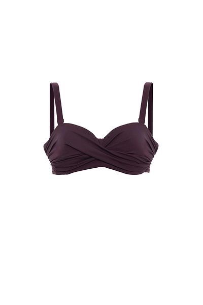 AQUAVİVA Set de bikini rotativ fără bretele Aquaviva pentru femei Plum Biana