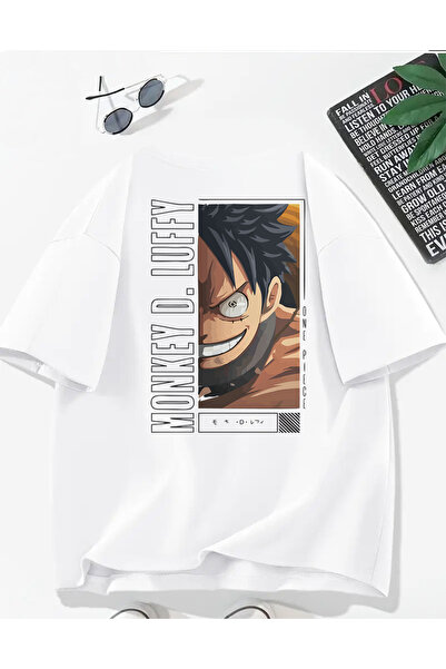 MODA للجنسين قالب القرد كبير الحجم د. تي شيرت مطبوع لوفي