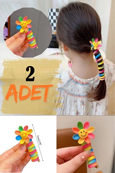 Luxmon Χαριτωμένη κομψή αγκράφα με σπιράλ ήλιου που γελάει 2 τεμάχια