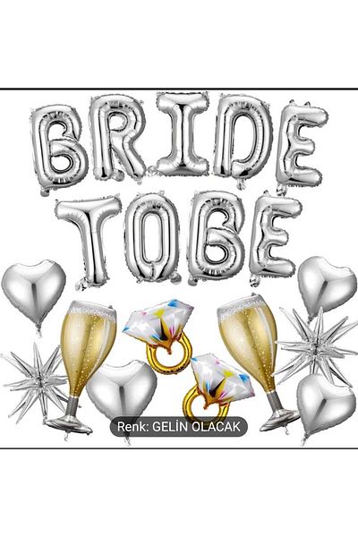 DÜVENCİ TİCARET Bachelor Bride to Be Celebration Balloon Set