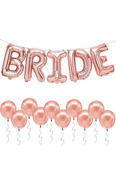DÜVENCİ TİCARET Bachelor Bride Balloon Set
