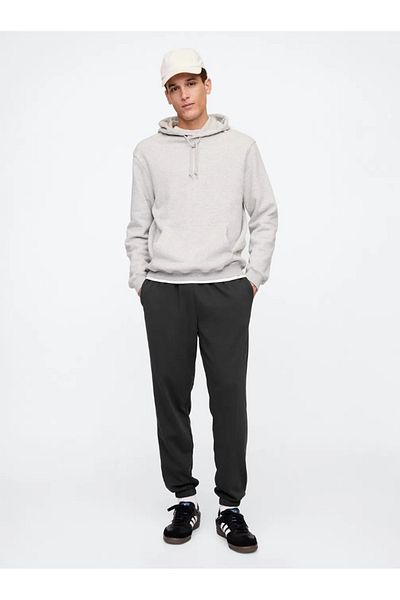 GAP V-Frch ft Herıtage Age Jogger French Terry Fabric Jogger Men's Sweatpants Black