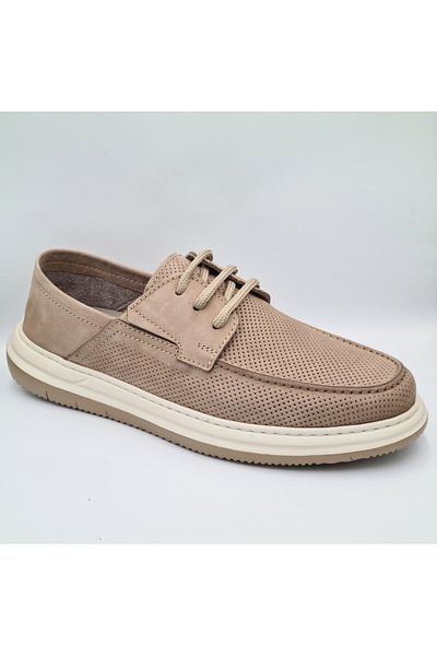 Greyder 64695 5Y Mink Color Nubuck Γνήσιο δέρμα Ανδρικά καθημερινά άνετα παπούτσια