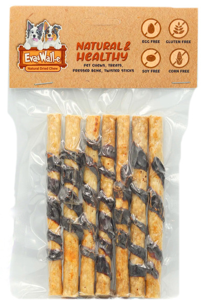 Eva & Wall-e Köpek Kemiği Ciğerli Mançi Çubuk 12 Cm – Doğal Köpek Ödül Çubuğu...