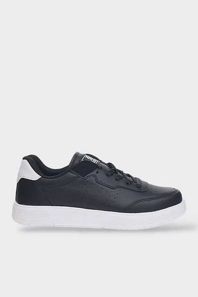 Liger Unisex Casual Αθλητικά Παπούτσια ΜΑΥΡΟ - ΛΕΥΚΟ