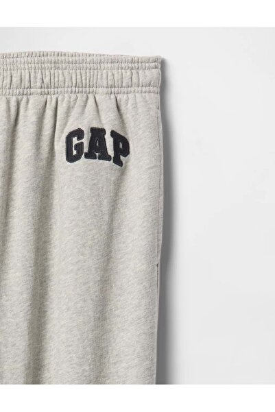 GAP V-Frch Ft Herıtage Age Jogger Fransız Havlu Kumaş Jogger Erkek Eşofman Altı GRİ
