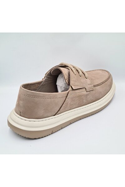 Greyder 64695 5Y Vizon Renk Nubuk Hakiki Deri Erkek Günlük Casual Comfort Ayakkabı