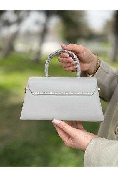 DEV 3 ADAM Gray Stylish Va Elegant Box Model Hand Shoulder and Crossbody Women's Bag