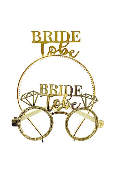 DÜVENCİ TİCARET Ochelari Mika Crown Bride To Be Gold