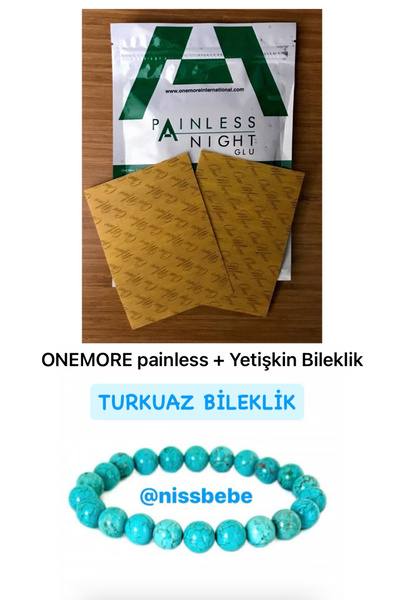 One More OneMore Painles Ağrı bandı Ve Yetişkin Bileklik