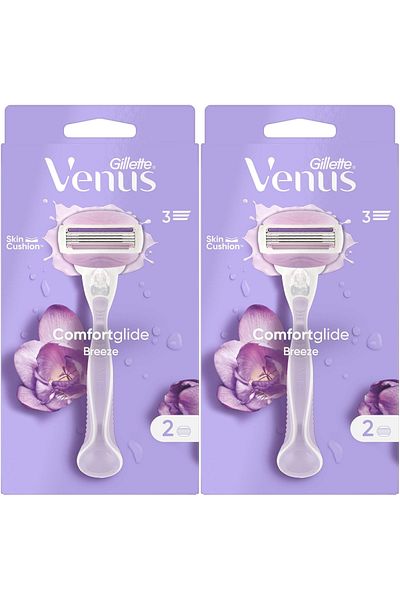 Gillette Venus Breeze Razor Blade Refill for Women X 2