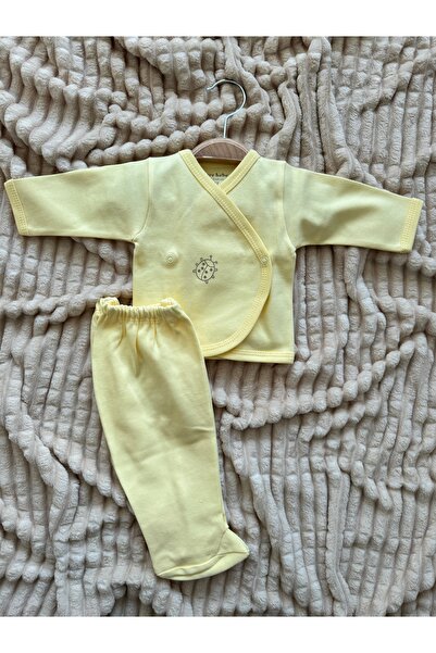 poplinçocuk Cemre Bebe %100 Pamuk Organik Yenidoğan Bebek 7 Parça Battaniyeli Hastane Çıkışı