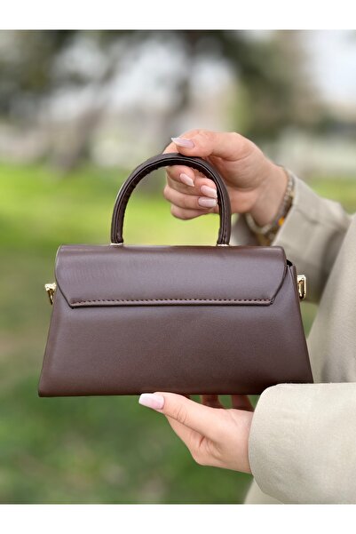 DEV 3 ADAM Bitter Brown Stylish Va Elegant Box Model Hand Shoulder and Crossbody Women's Bag