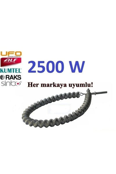 Genel Markalar ENDER İnfrared Soba Rezistansı Teli Spirali Norm 2500W (Kaliteli)