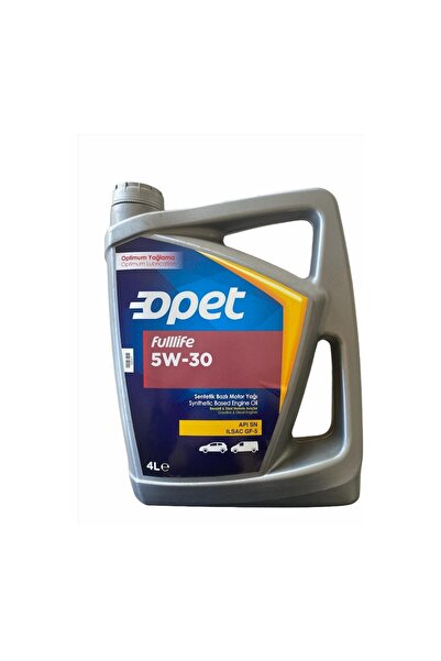 opet Fulllife 5w-30 Sentetik Motor Yağı 4 L