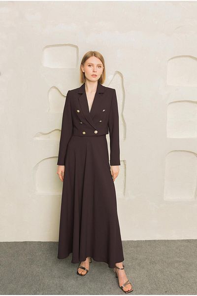 Nurs Skirt Jacket Set - Coffee Accessories