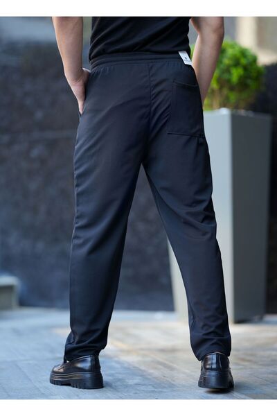 MODA Сезонні штани Jogger з тканини-1778