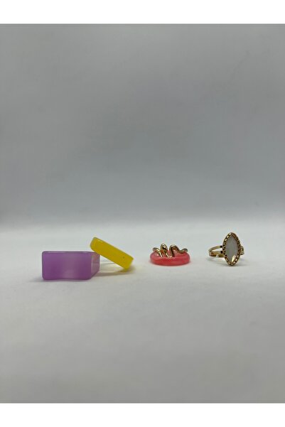 Kahkül shop Reçine-Gold Yüzük Seti