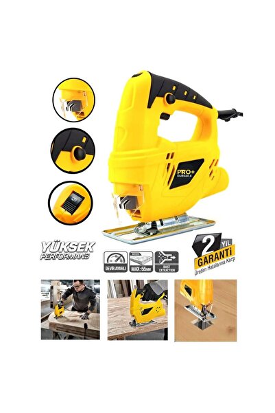 BK HIRDAVAT PRO+DURABLE 2200 WAT Devir Ayarlı Elektrili Dekupaj Testere