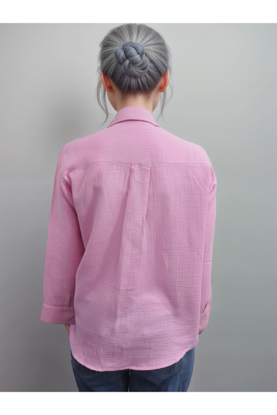 Nivora Style 100% Cotton Regular Plain Textured Shirt New Season