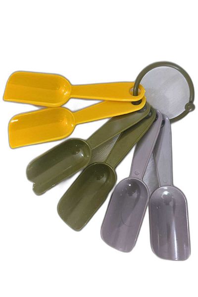 Vi Caro Mini 6 Pieces Colorful Plastic Spice Shovel Spice Spoon